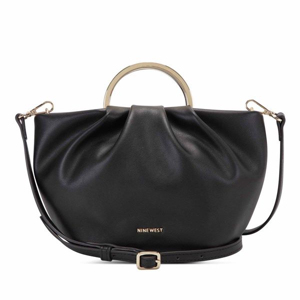 Nine West Paloma Pouch Black Shoulder Bag | South Africa 30D23-6M40